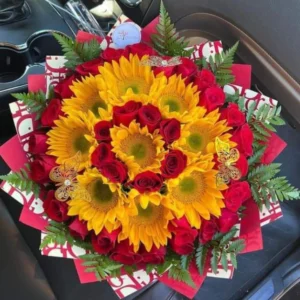 Ramo Girasol Rosa